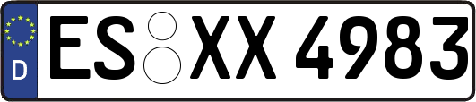 ES-XX4983