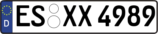 ES-XX4989