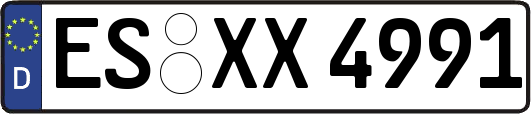 ES-XX4991