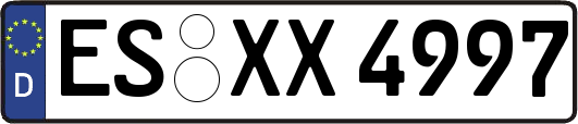 ES-XX4997