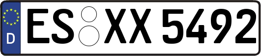 ES-XX5492