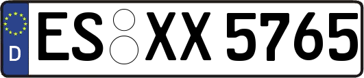 ES-XX5765