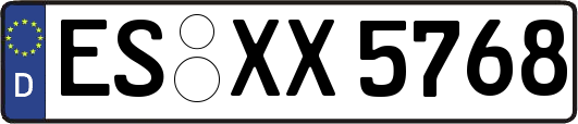 ES-XX5768