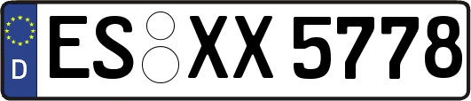 ES-XX5778