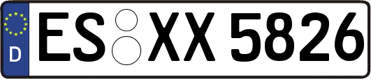 ES-XX5826