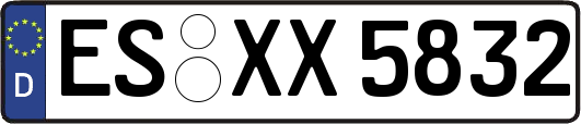 ES-XX5832