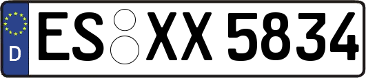 ES-XX5834