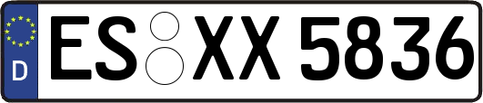 ES-XX5836