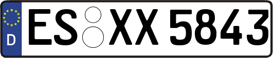 ES-XX5843