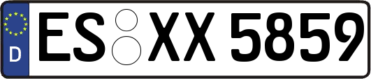 ES-XX5859