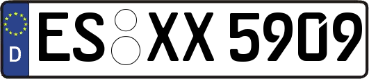 ES-XX5909