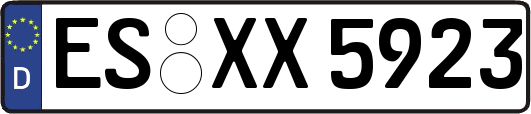 ES-XX5923