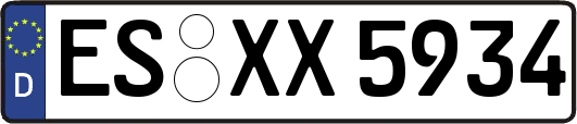 ES-XX5934
