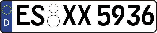 ES-XX5936