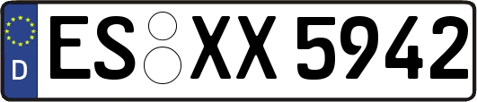 ES-XX5942