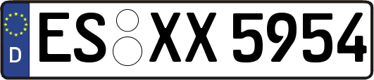 ES-XX5954