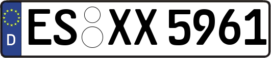 ES-XX5961