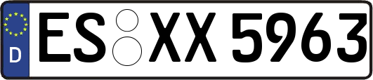 ES-XX5963