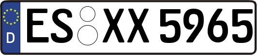 ES-XX5965