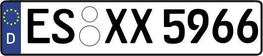 ES-XX5966
