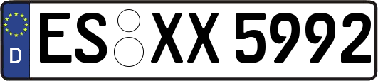 ES-XX5992