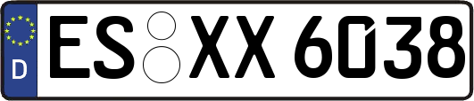 ES-XX6038