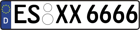 ES-XX6666