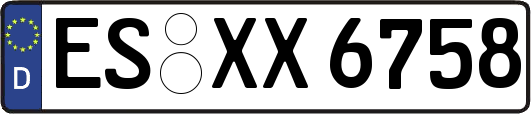 ES-XX6758