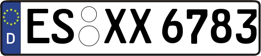 ES-XX6783