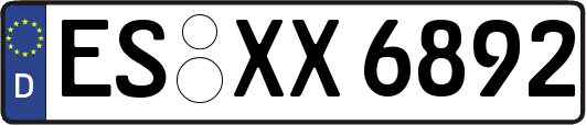 ES-XX6892