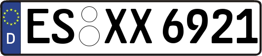 ES-XX6921