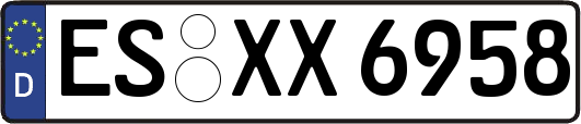 ES-XX6958