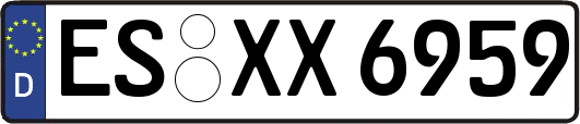 ES-XX6959