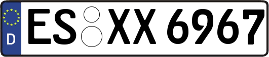 ES-XX6967