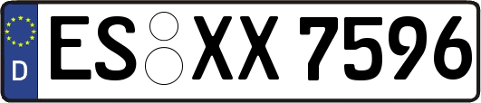 ES-XX7596
