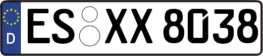 ES-XX8038