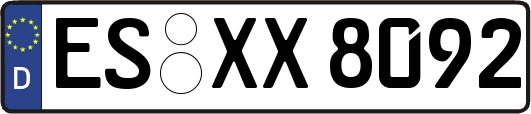 ES-XX8092