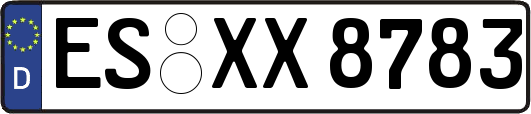 ES-XX8783