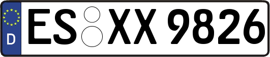 ES-XX9826