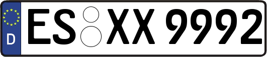 ES-XX9992
