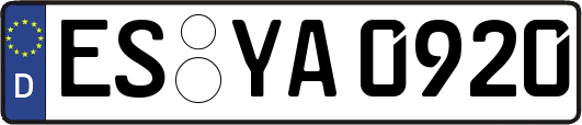 ES-YA0920