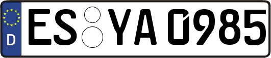 ES-YA0985