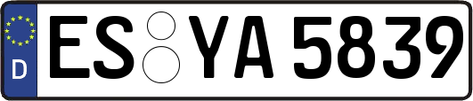 ES-YA5839