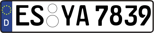 ES-YA7839