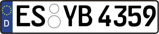 ES-YB4359