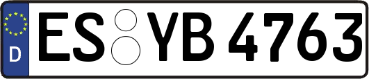 ES-YB4763