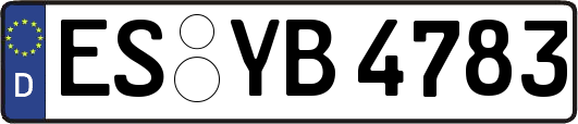 ES-YB4783