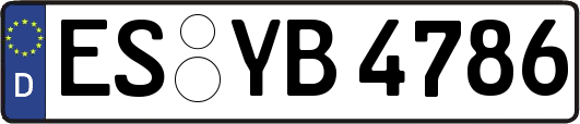 ES-YB4786