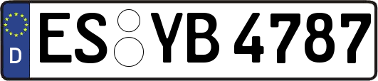 ES-YB4787