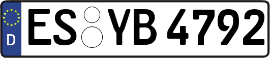 ES-YB4792